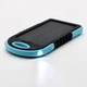 Внешний аккумулятор с солнечной панелью Power bank Solar Charger ES500 10000 mAh Черно-Синий - зображення 6