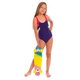 Скейтборд пластиковый Penny RUBBER SOFT FISH 22in полосатая дека SK-412-8 (MG001) - изображение 8
