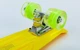Скейтборд пластиковый Penny LED WHEELS 22in со светящимися колесами SK-5672-1 (желтый-салатовый) - изображение 4
