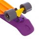 Скейтборд пластиковый Penny RUBBER SOFT FISH 22in полосатая дека SK-412-9 (MG004) - изображение 5