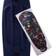 Скейтборд пластиковый Penny RUBBER SOFT TWIN FISH 22in двухцветная дека SK-410-5 (бордовый-т.синий) - изображение 6