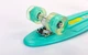 Скейтборд пластиковый Penny LED WHEELS 22in со светящимися колесами SK-5672-6 (мятный-мятный) - изображение 3