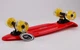 Скейтборд пластиковий Penny LED WHEELS FISH 22in зі світними колесами SK-405-15 (червоний-чер-жел) - зображення 2