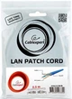 Патч корд Cablexpert CAT6 UTP 0.5 м Синий (PP6U-0.5M/B) - изображение 3