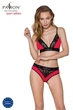 Эластичный топ с кружевом Passion PS001 TOP M Красный/Чёрный ( SO4184 ) - изображение 7
