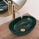 Умивальник Rea Sofia 34,5x41 mini green (REA-U0961) - зображення 3