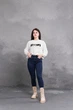 Ботинки женские Fashion Horseshoe 3367 39 размер 25 см Бежевый - изображение 10