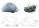 Намет двомісний 3F Ul Gear Taiji 2 person 15D 4 season Grey - зображення 2
