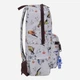 Рюкзак женский Bagland mini 67571186 Белый с принтом (2006757011861) - изображение 3