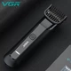 Машинка триммер беспроводной для стрижки волос и бороды VGR V-928 Pro Черная + Насадка - изображение 9