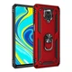 Чохол Shield для Xiaomi Redmi Note 9 Pro броньований бампер Red Без бренду - зображення 1