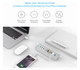 USB хаб Orico M3H10 USB 3.0 10 портів з блоком живлення hub концентратор алюмінієвий - зображення 6