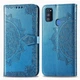 Чехол Vintage для Samsung Galaxy M21 / M215 книжка кожа PU голубой - изображение 4