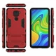 Чехол Iron для Xiaomi Redmi Note 9 бронированный бампер Red - изображение 4