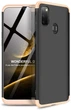 Чехол GKK 360 для Samsung Galaxy M21 / M215 бампер оригинальный Black-Gold - изображение 1