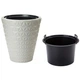 Горщик для квітів Form-Plastic Diamant - 30 сірий (2900-040) - изображение 2