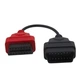 Кабель переходник для диагностики OBD2 Jeep Chrysler Dodge FIAT LANCIA Красный 1 шт. - изображение 1