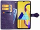 Чехол Vintage для Samsung Galaxy M21 / M215 книжка кожа PU фиолетовый - изображение 5