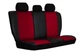 Авточехлы на сиденья MITSUBISHI Outlander 2005>2012 Pok-ter Premium Unico с красной вставкой алькантара - изображение 2