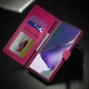 Чохол LC.IMEEKE Wallet Case для Samsung Galaxy Note 20 Plus / Note 20 Ultra - Red - зображення 6
