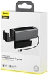 Автомобильный органайзер Baseus Deluxe Metal Armrest Console Organizer Dual USB Power Supply Black (CRCWH-A01) - изображение 2