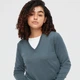 Свитер Uniqlo из мериносовой шерсти XS темно зеленый (421710) - изображение 3