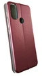 Чохол-книжка Elegant на Motorola E40 бордовий - зображення 4
