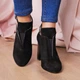 Ботильоны женские Fashion Catu 2645 40 размер 25,5 см Черный - изображение 4