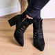 Ботильоны женские Fashion Sirius 3246 37 размер 24 см Черный - изображение 4