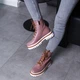 Ботинки женские Fashion Chrisley 3461 39 размер 25 см Бежевый - изображение 4