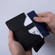 Портмоне для документов Comfort, черный с красной нитью - изображение 6
