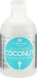 Шампунь для зміцнення волосся з кокосовим маслом - Kallos Cosmetics Shampoo with Coconut Oil 1000ml (627471-71039) - изображение 1