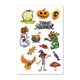 Стікерпак Helloween (наліпки на Хелловін, А5 формат, 4 листи) - изображение 4