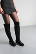 Ботфорты женские зимние Fashion Raven 3841 36 размер 23,5 см Черный - изображение 10