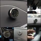 Светящиеся автомобильные часы Novotec Elite Кварцывые часы в авто Черный цыферблат - изображение 5