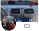 Автомобильные часы Novotec Prime Кварцывые часы в авто Белый цыферблат - изображение 5