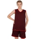 Форма баскетбольная двусторонняя Zelart Lingo 8801 L рост 160-165 см Burgundy-Red - изображение 5