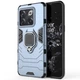 Чехол с подставкой Deexe Hybrid Case для OnePlus 10T / Ace Pro - Blue - изображение 2