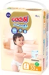 Трусики-підгузки Goo.N Premium Soft розмір 3 М 7-12 кг унісекс 50 шт. (863227) (4902011862270) - зображення 2
