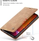 Чохол книжка з магнітом iPhone 11 Pro Max CaseMe Brown (29264-30) - зображення 3