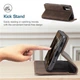Чехол книжка с магнитом Xiaomi Redmi Note 10 5G CaseMe Dark Brown (29281-05) - изображение 4