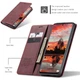 Чохол книжка з магнітом Samsung Galaxy A53 A536 CaseMe Wine (29272-42) - зображення 6