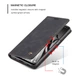 Чехол книжка с магнитом Xiaomi Redmi Note 10 5G CaseMe Black (29281-2B) - изображение 3