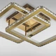 Потолочная люстра LED Light House SY-18284/2 GD 705*525*120 160W золото - изображение 3