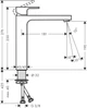 Смеситель для раковины HANSGROHE Vernis Shape 190 71591000 - изображение 12