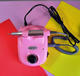 Фрезер-машинка для маникюра и педикюра с педалью Beauty nail 9-1 DM-208 коррекции искусственных ногтей 6 насадок 25 т об/мин Розовая - изображение 13