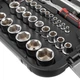 Набор инструментов 1/2" & 1/4", 73ед., Cr-V INTERTOOL ET-8073 - изображение 4