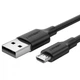 Дата кабель USB 2.0 AM to Micro 5P 2.0m US289 Black Ugreen (60138) (321513) - изображение 1