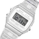 Женские наручные часы с подсветкой Casio F-91WS-7EF Белые с прозрачным - изображение 1
