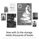 Електронна книга Amazon Kindle 11th Gen 2022 Black, 16GB, дисплей 6 E Ink Carta, HD-екран 1072?1448, покриття антивідблиску, підсвічування, сенсорний екран, функція читання вголос, веб-браузер, Bluetooth/Wi-Fi, 300 dpi, чорна - зображення 6